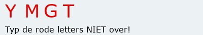 Bevestigingscode