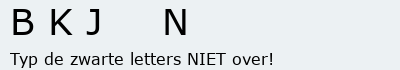 Bevestigingscode