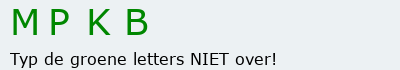 Bevestigingscode