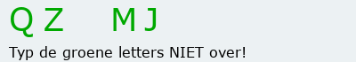 Bevestigingscode