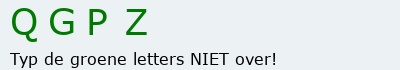 Bevestigingscode