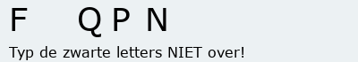 Bevestigingscode