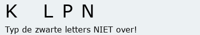 Bevestigingscode