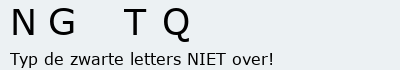 Bevestigingscode