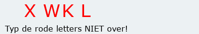 Bevestigingscode