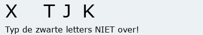 Bevestigingscode