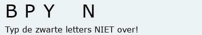 Bevestigingscode