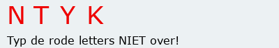 Bevestigingscode
