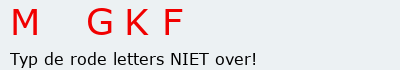 Bevestigingscode