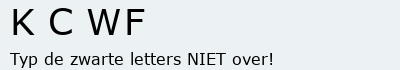Bevestigingscode