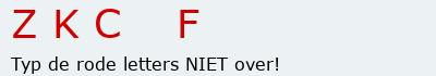 Bevestigingscode