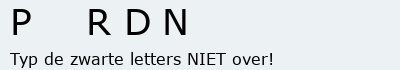 Bevestigingscode
