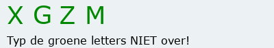 Bevestigingscode