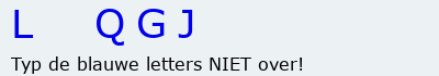 Bevestigingscode
