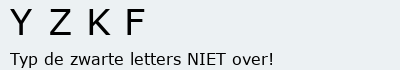 Bevestigingscode