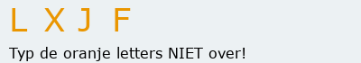 Bevestigingscode