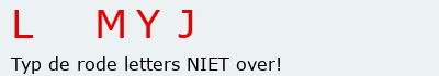 Bevestigingscode