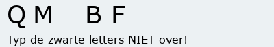 Bevestigingscode