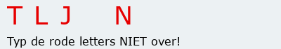 Bevestigingscode