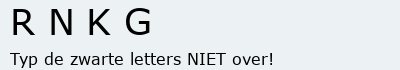 Bevestigingscode