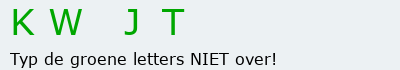 Bevestigingscode