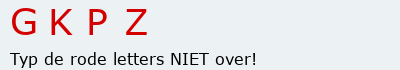 Bevestigingscode