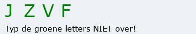 Bevestigingscode