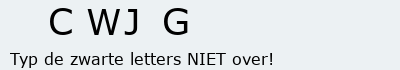 Bevestigingscode