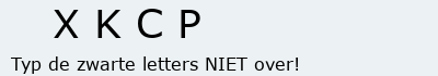 Bevestigingscode