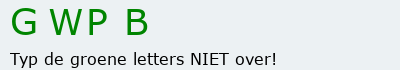 Bevestigingscode