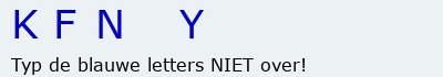 Bevestigingscode