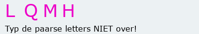Bevestigingscode