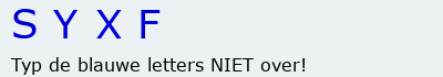 Bevestigingscode