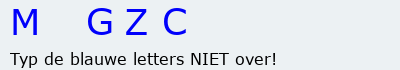 Bevestigingscode