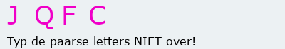 Bevestigingscode
