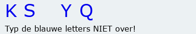 Bevestigingscode