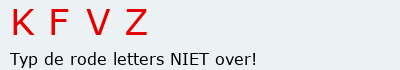 Bevestigingscode
