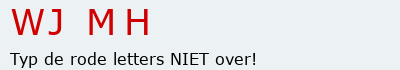 Bevestigingscode