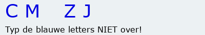 Bevestigingscode