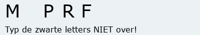 Bevestigingscode