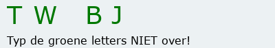 Bevestigingscode