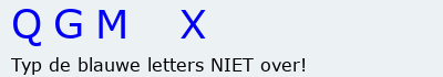 Bevestigingscode