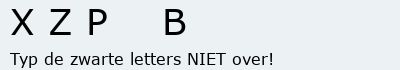 Bevestigingscode