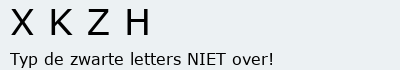 Bevestigingscode