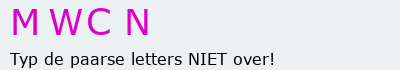Bevestigingscode