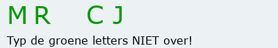 Bevestigingscode