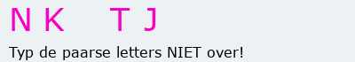 Bevestigingscode