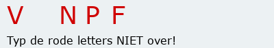 Bevestigingscode