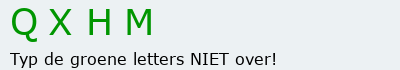 Bevestigingscode