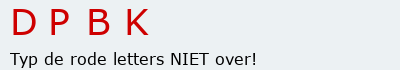 Bevestigingscode
